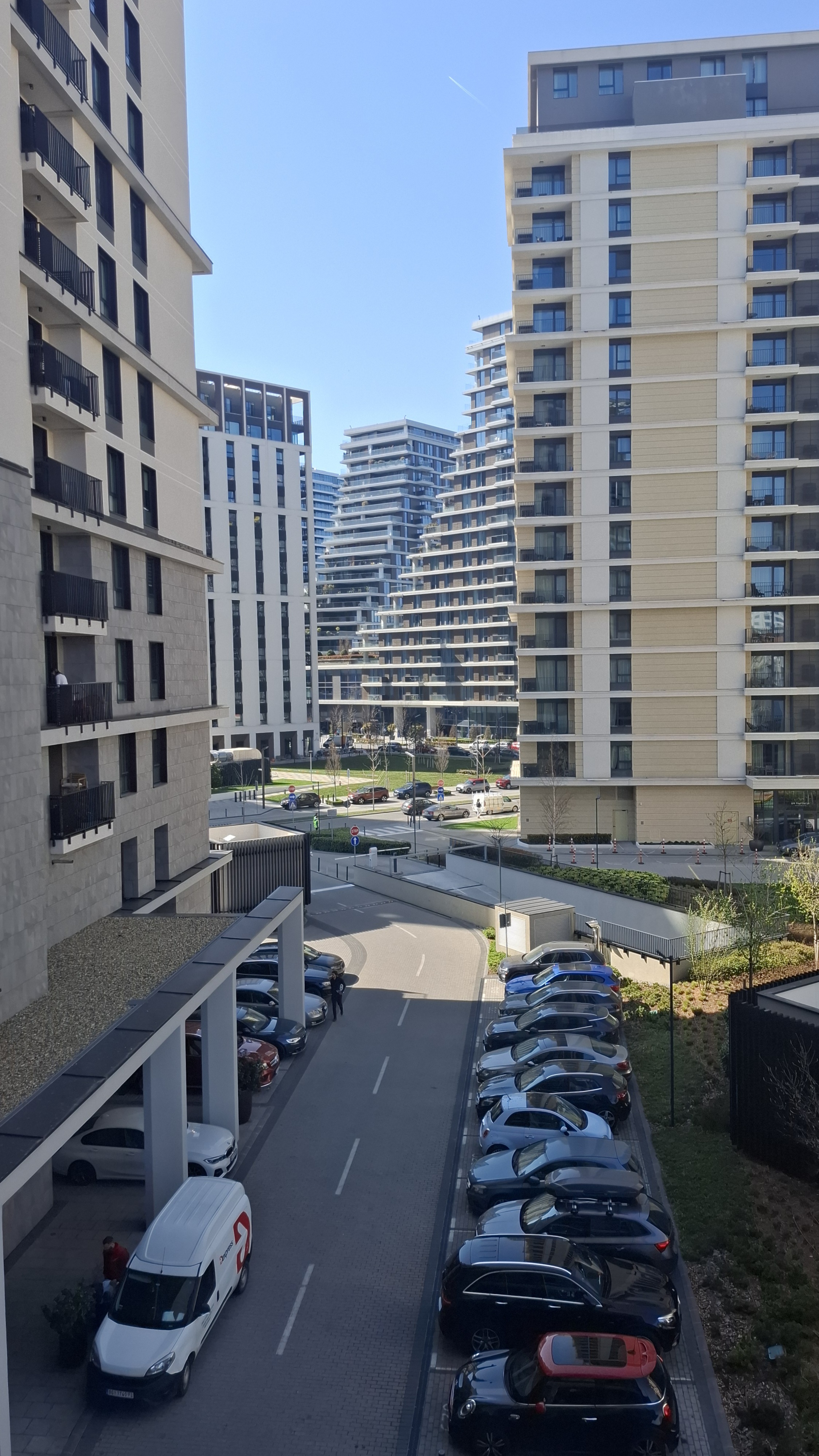 Lux Studio Apartman sa pogledom na grad BW